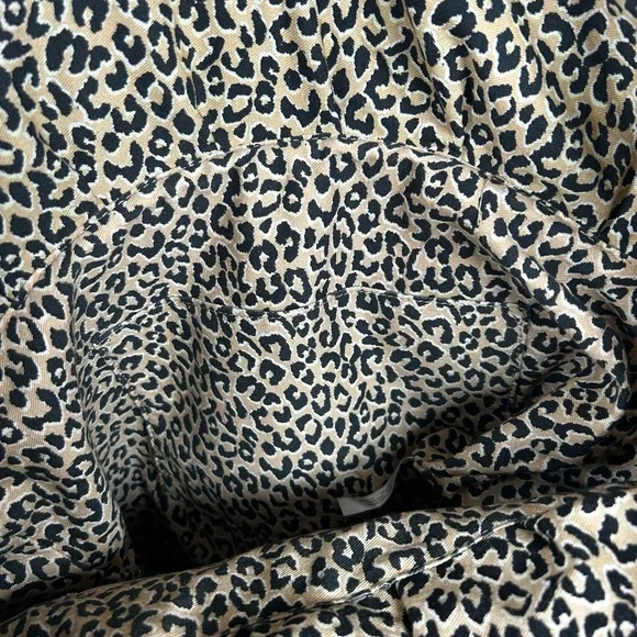 Talbots Woven Leather Tote Bag 100% Cotton Lining with Drawstring - Picture 7 of 14